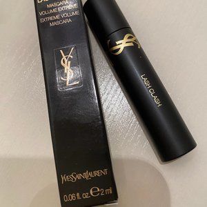 YSL Lash Clash Mascara Volume Extreme 0.06 fl oz 2ml Black Noir